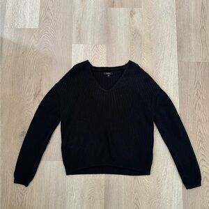 Quince Organic cotton V-Neck fisherman Women's Sweater